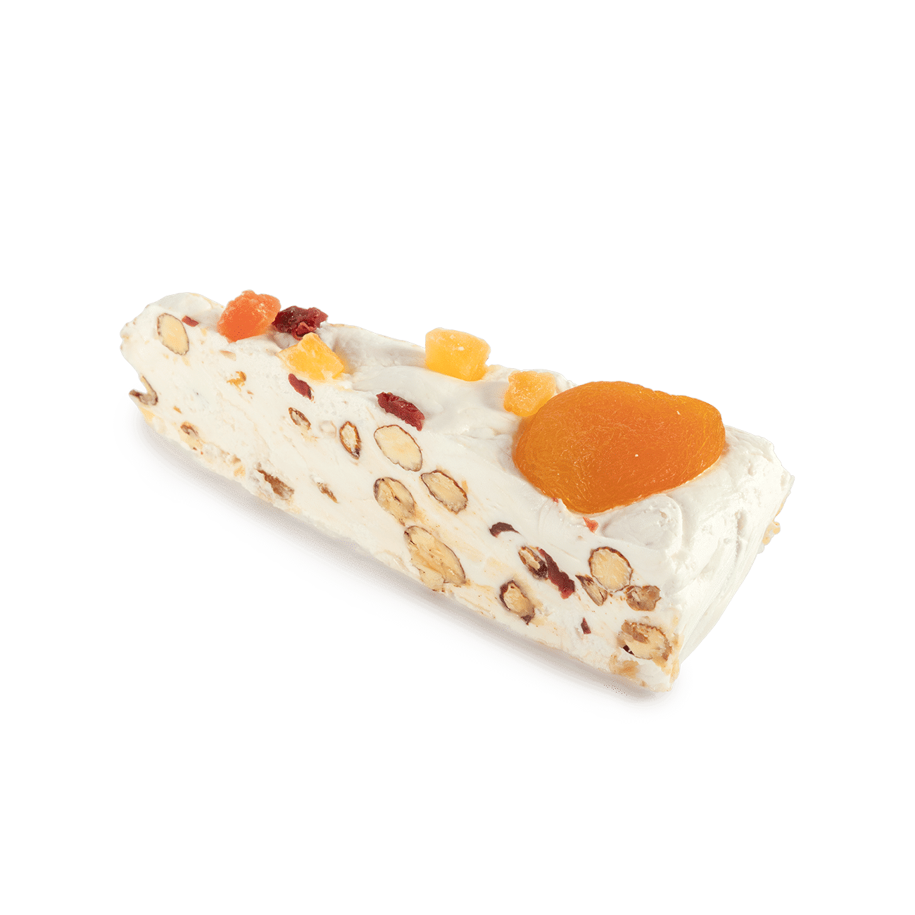 Torta di torrone con frutta