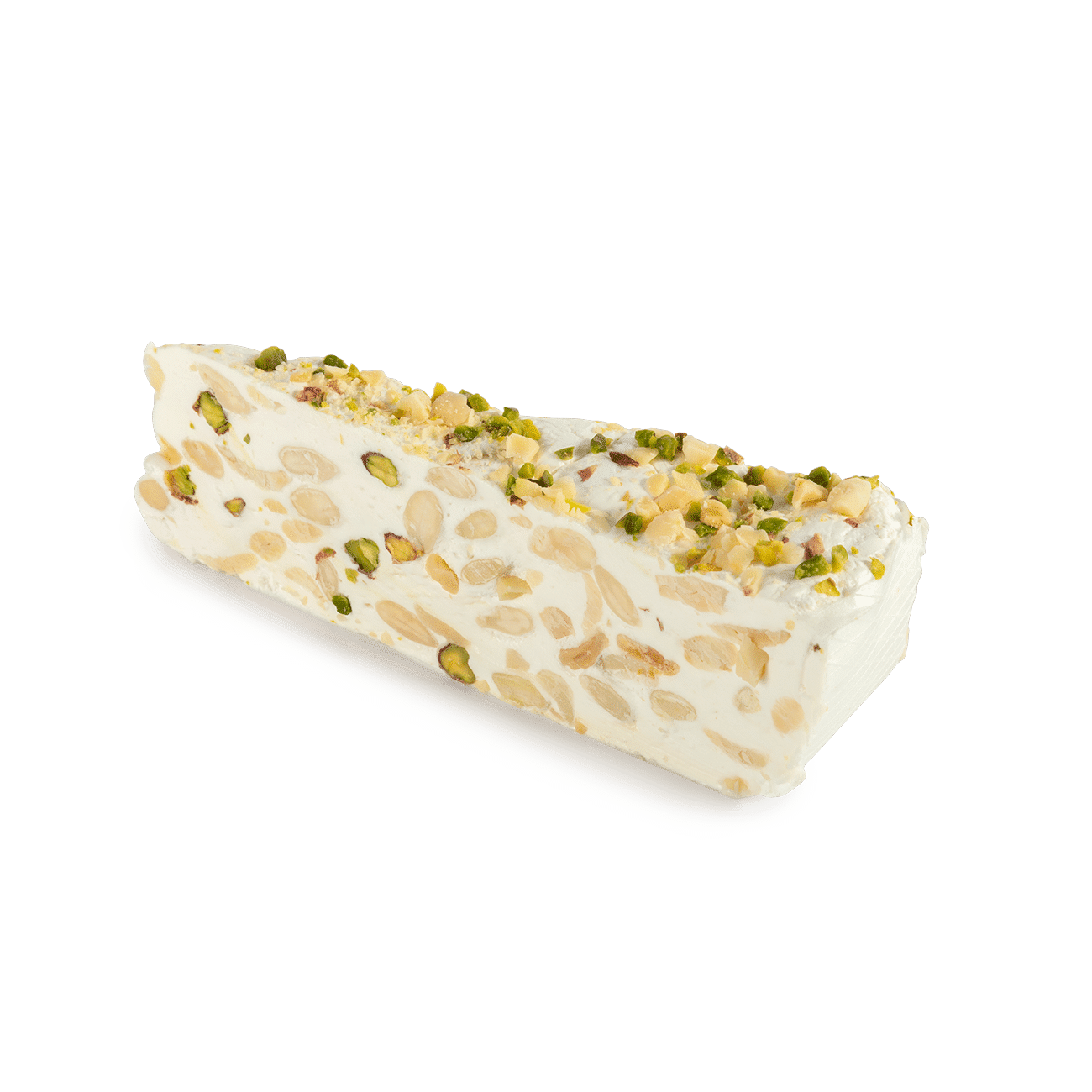 Torta di torrone con pistacchi